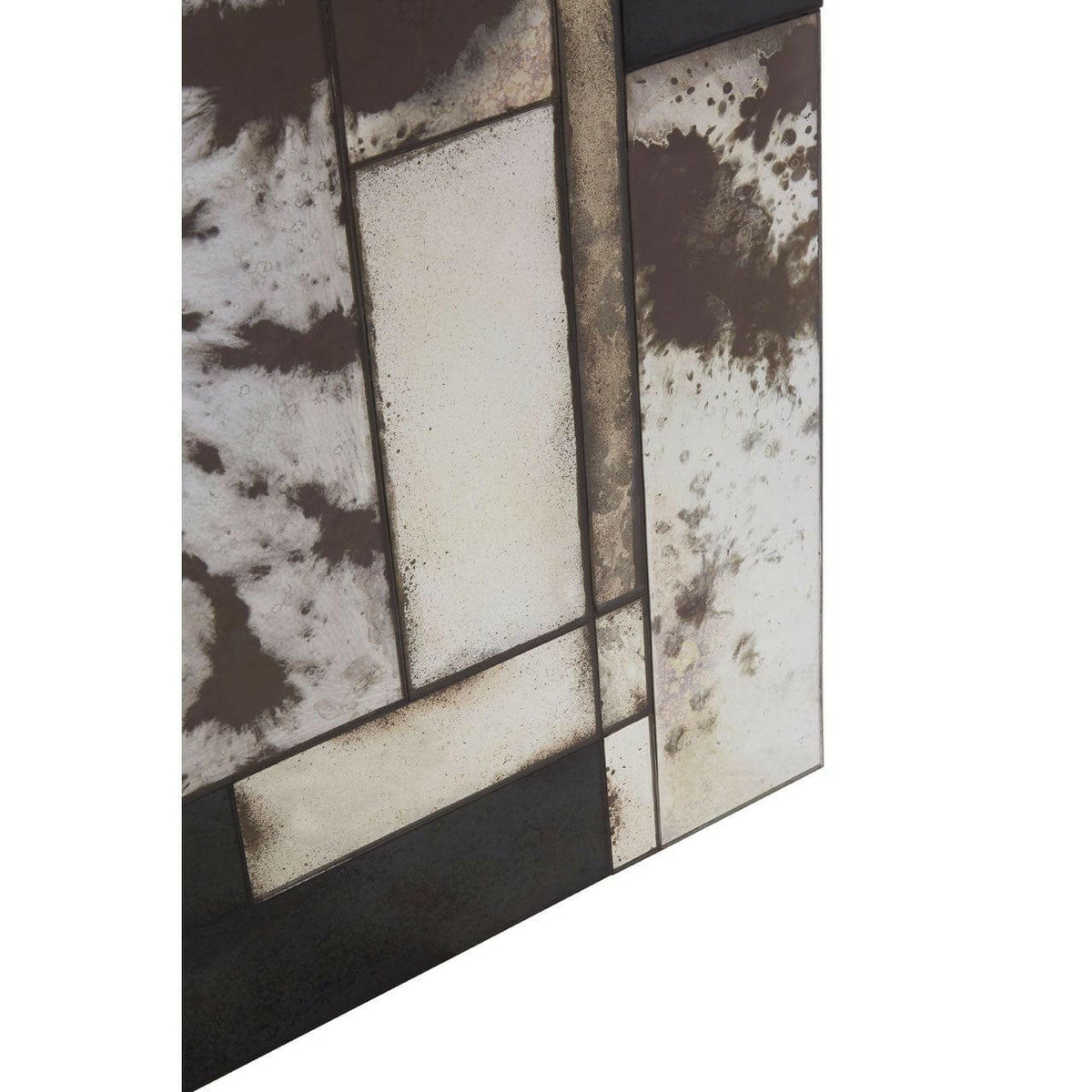 Riza Mosaic Asymmetric Wall Mirror.