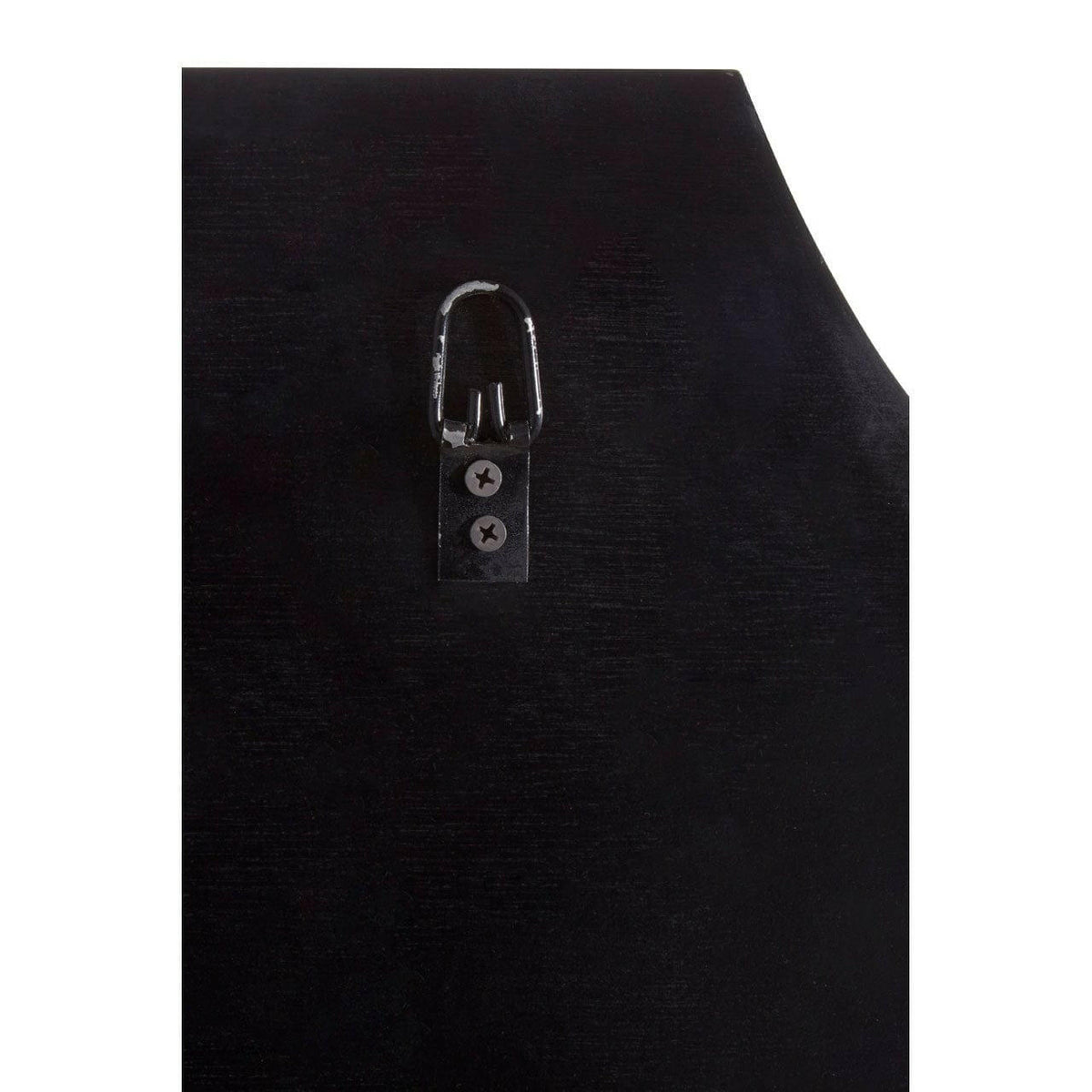 Riza Wall Mirror With Curved Corners.