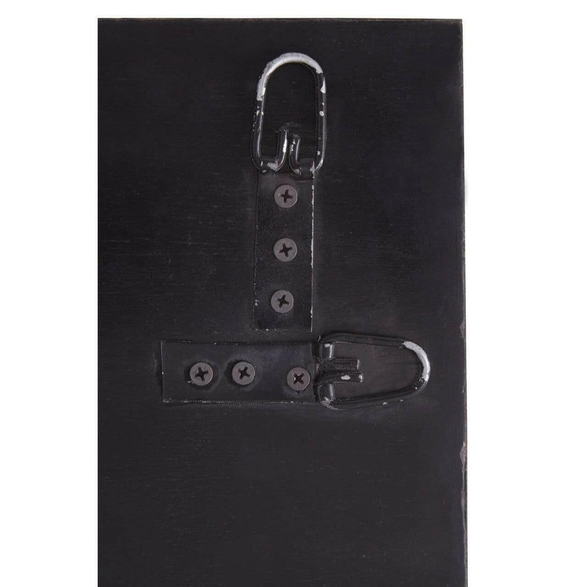 Ryzer 3D Black / Gold Finish Wall Mirror.