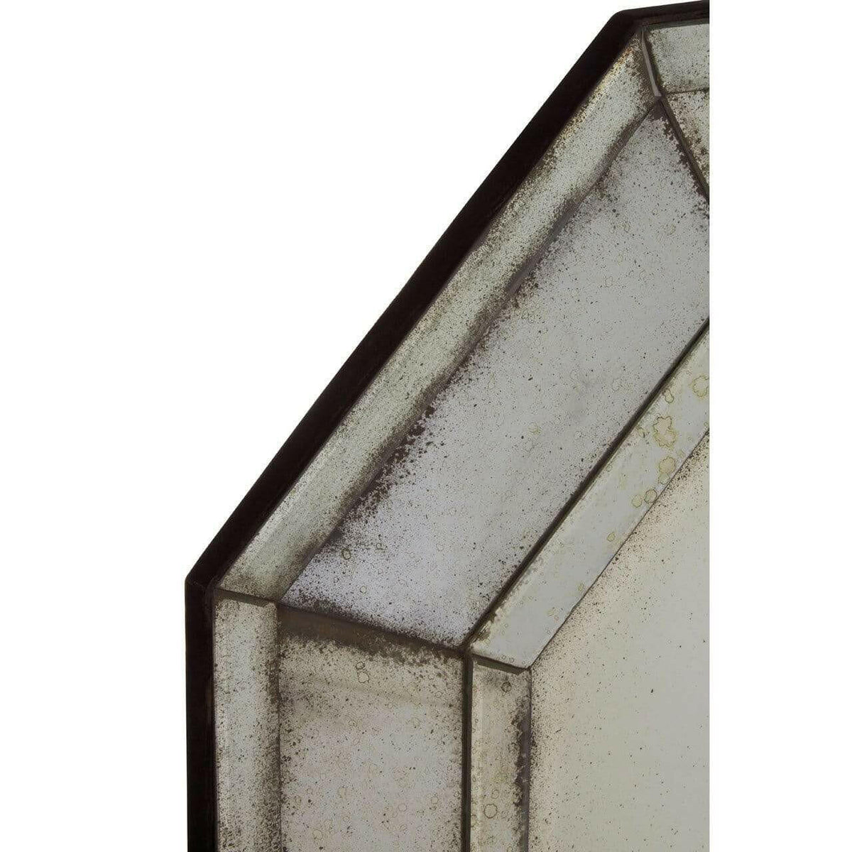 Ryzer 3D Hexagonal Wall Mirror.