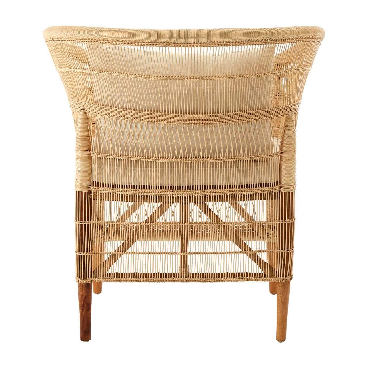 Hamilton Interiors Outdoors Love Natural Rattan Chair House of Isabella UK