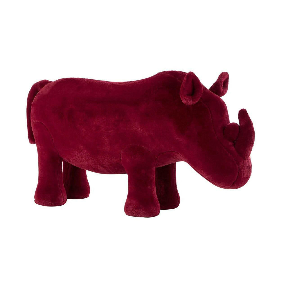 Rhino Maroon Animal Chair.