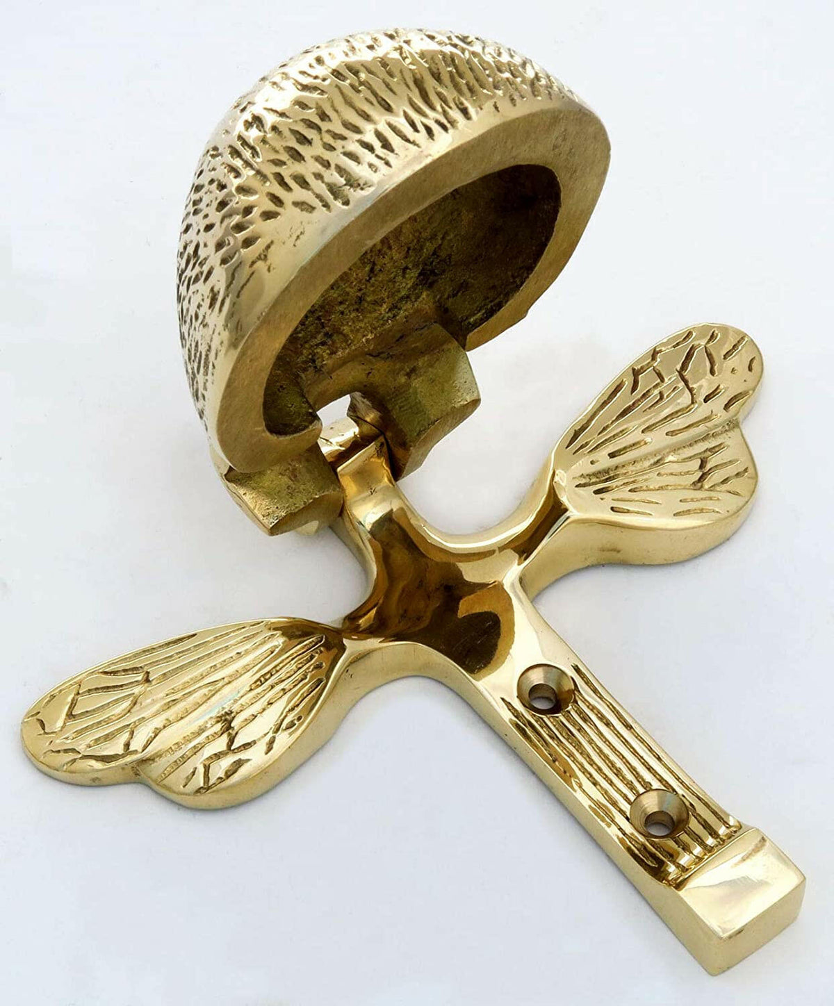 Brass Bee Door Knocker.
