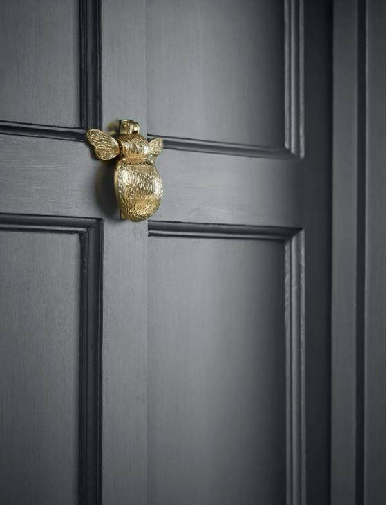 Brass Bee Door Knocker.
