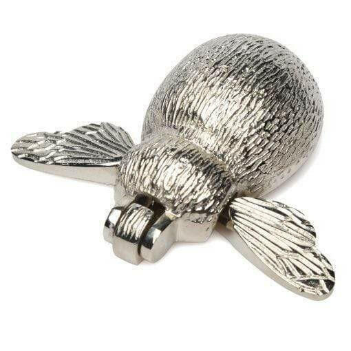 Chrome Bee Door Knocker.