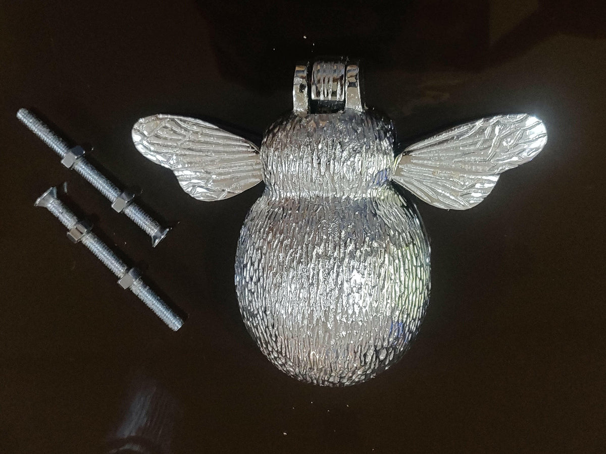 Chrome Bee Door Knocker.