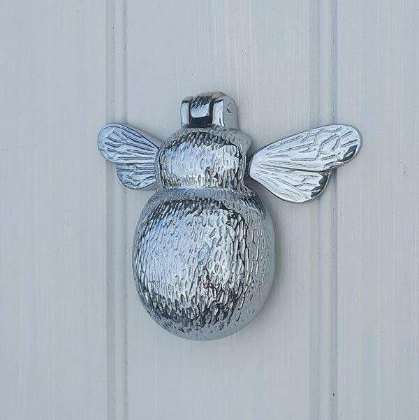 Chrome Bee Door Knocker.