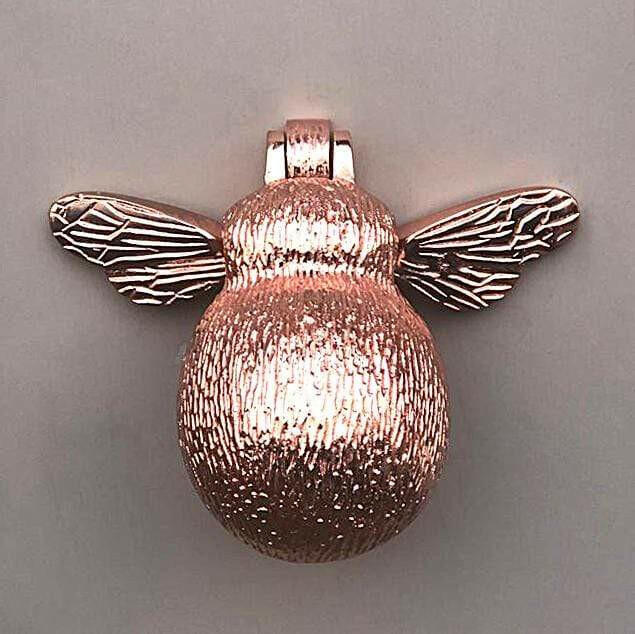 Rose Gold Copper Bee Door Knocker.
