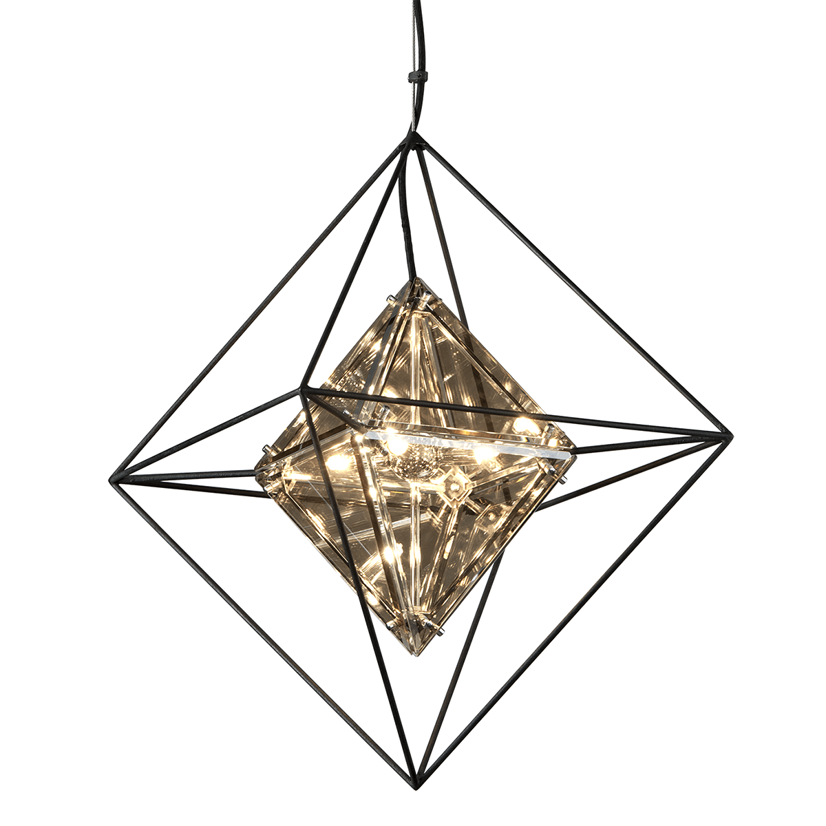 Hudson Valley Lighting Lighting EPIC Forged Iron Pendant 4 House of Isabella UK