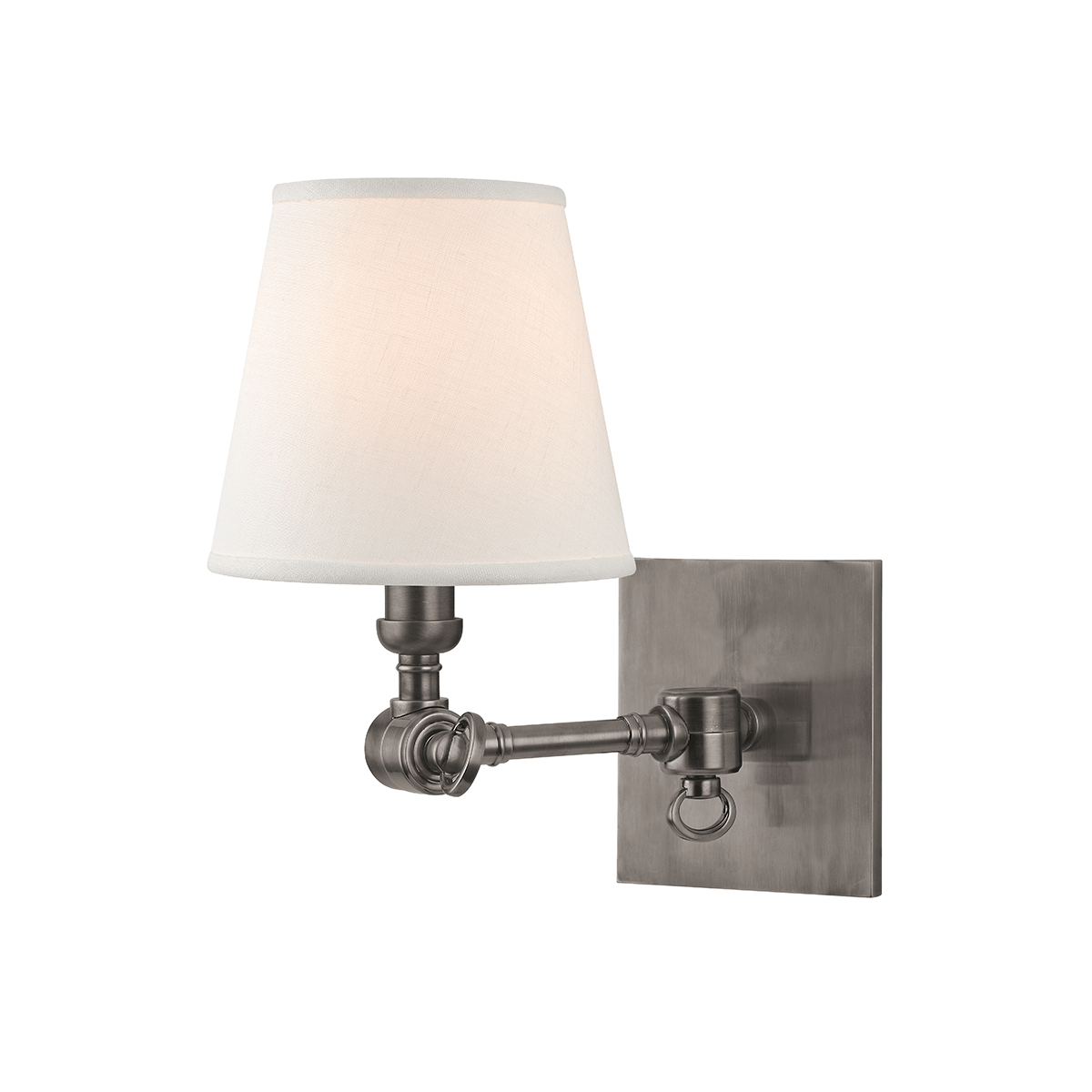 Hudson Valley Lighting Lighting HILLSDALE Historic Nickel Wall Light House of Isabella UK