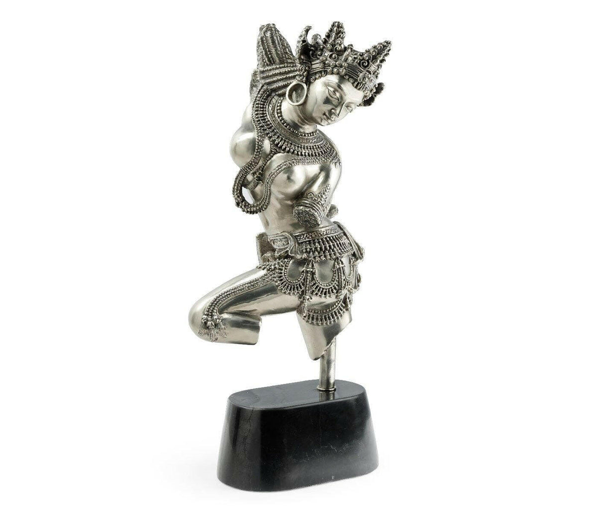 Jonathan Charles Celestial Deity Figurine in Steel.