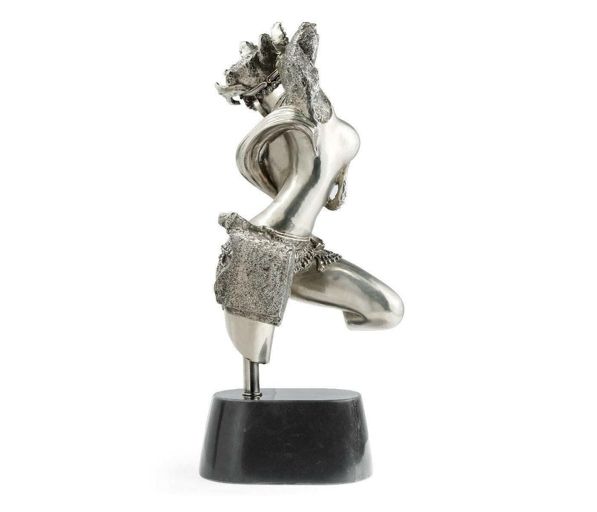 Jonathan Charles Celestial Deity Figurine in Steel.