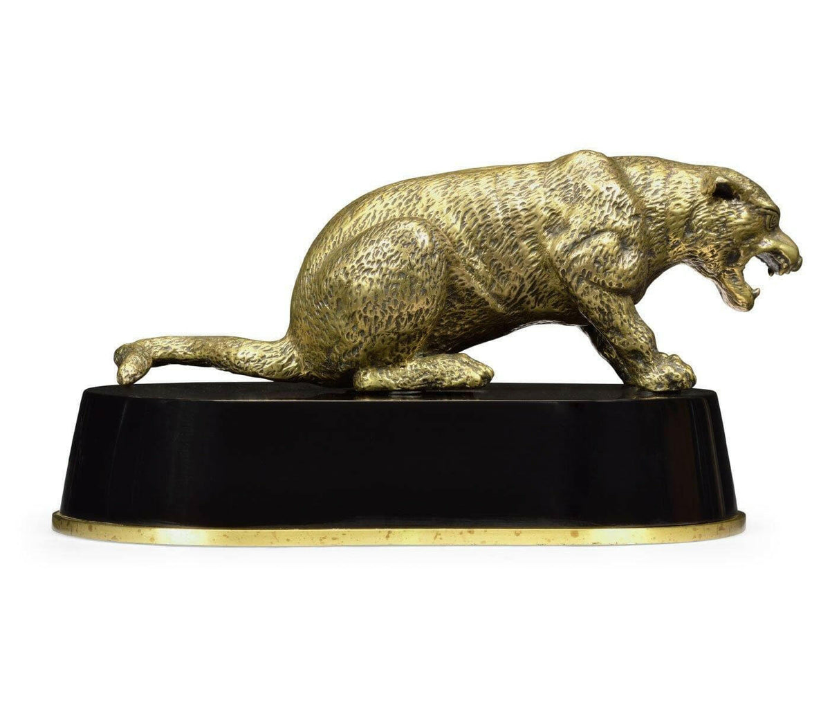 Jonathan Charles Cougar Figurine on Base.