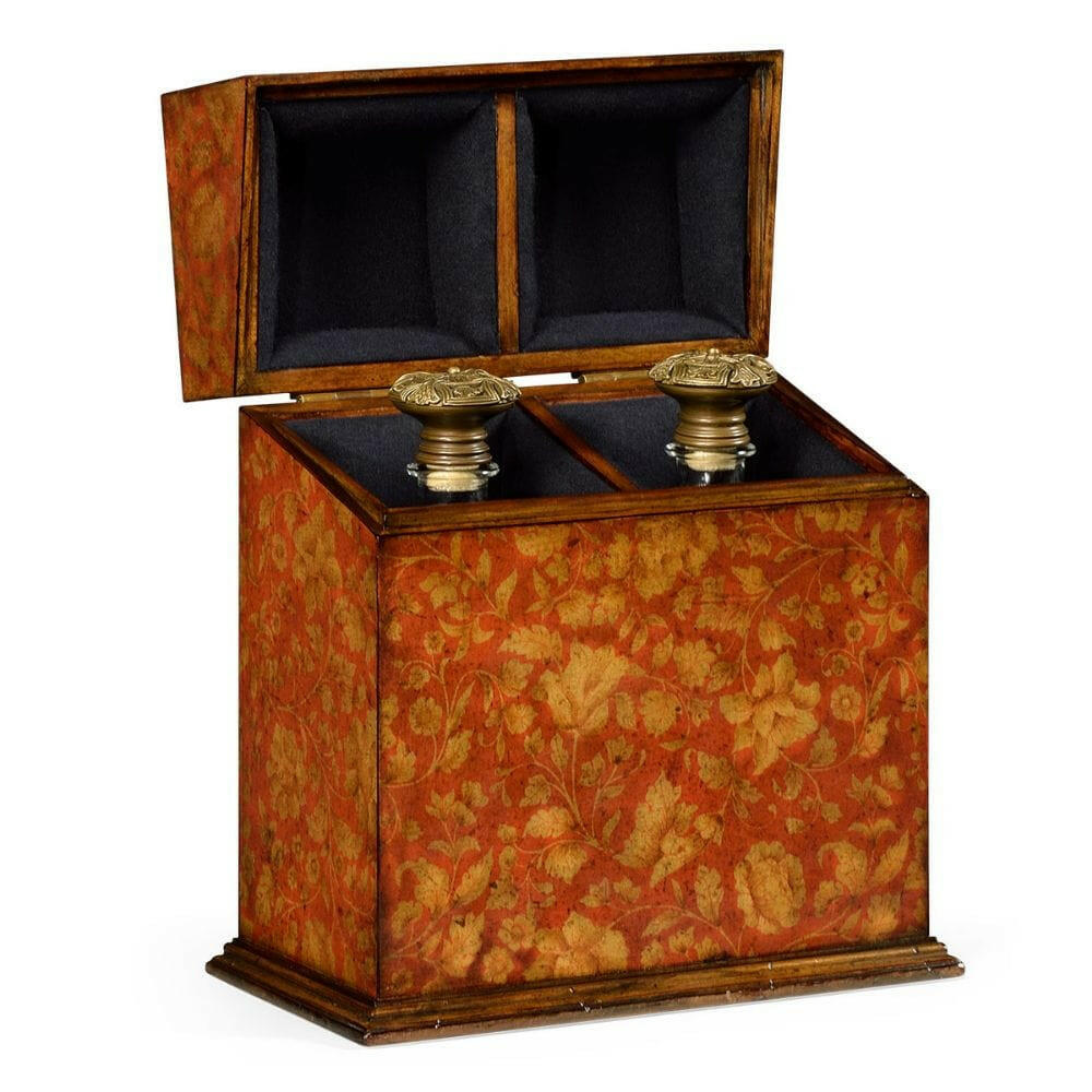 Jonathan Charles Decanter Regency Set of 2 - Red.