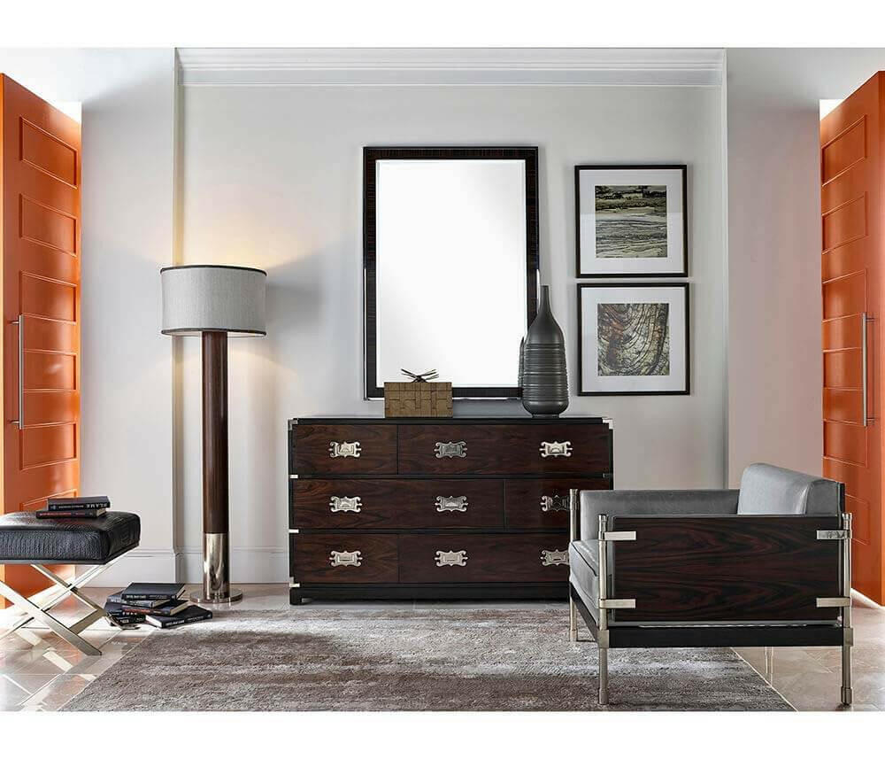 Jonathan Charles Decorative Bee Box in Oyster Honeycomb.