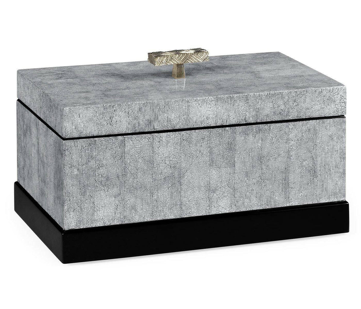 Jonathan Charles Decorative Box Oriental in Eggshell.