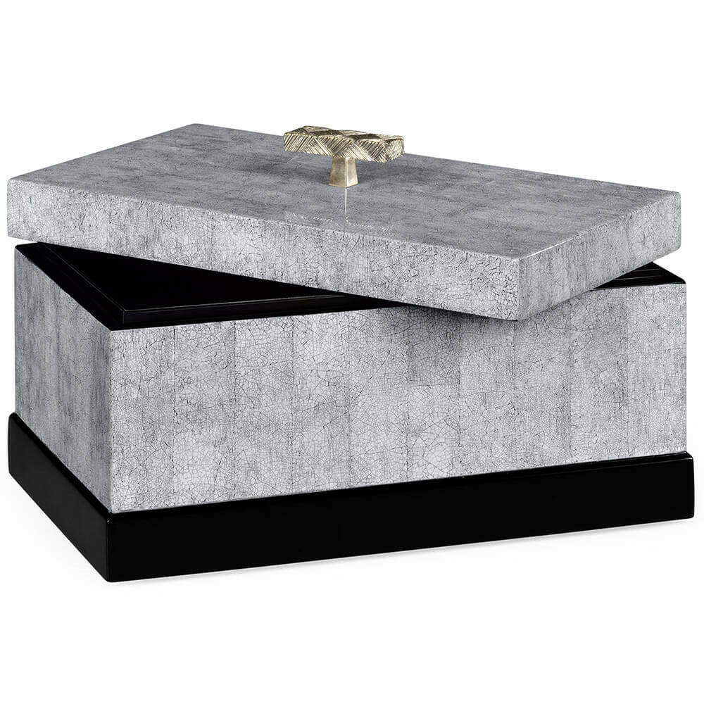 Jonathan Charles Decorative Box Oriental in Eggshell.