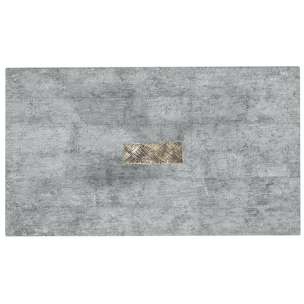 Jonathan Charles Decorative Box Oriental in Eggshell.