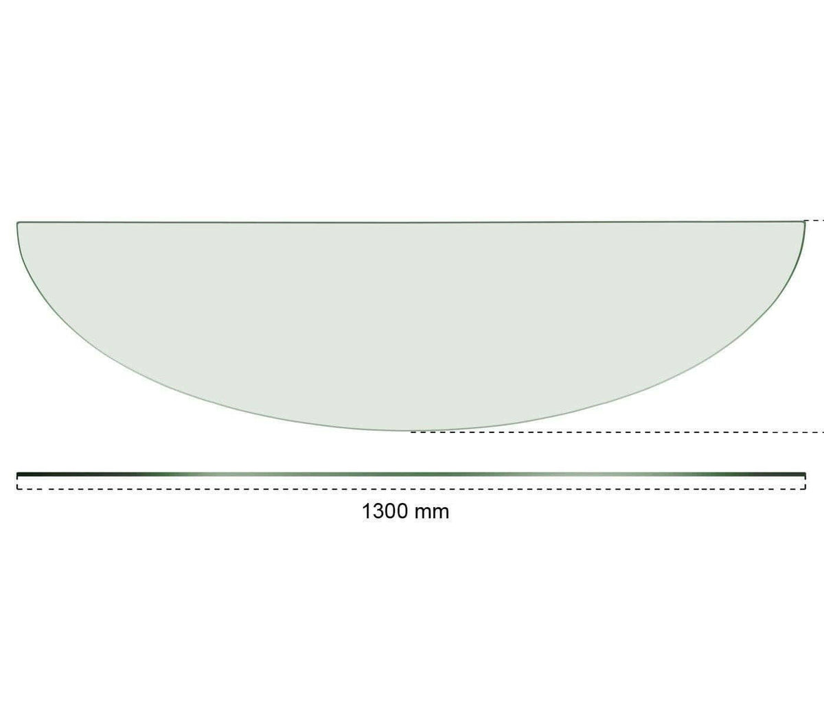 Jonathan Charles Glass Top for 494087.