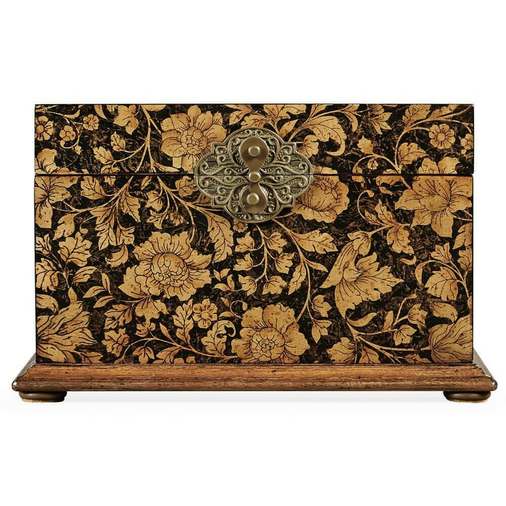 Jonathan Charles Jewellery Box Regency - Black.