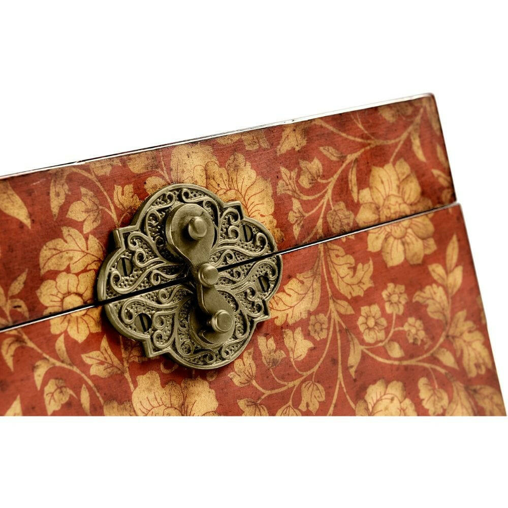 Jonathan Charles Jewellery Box Regency - Red.