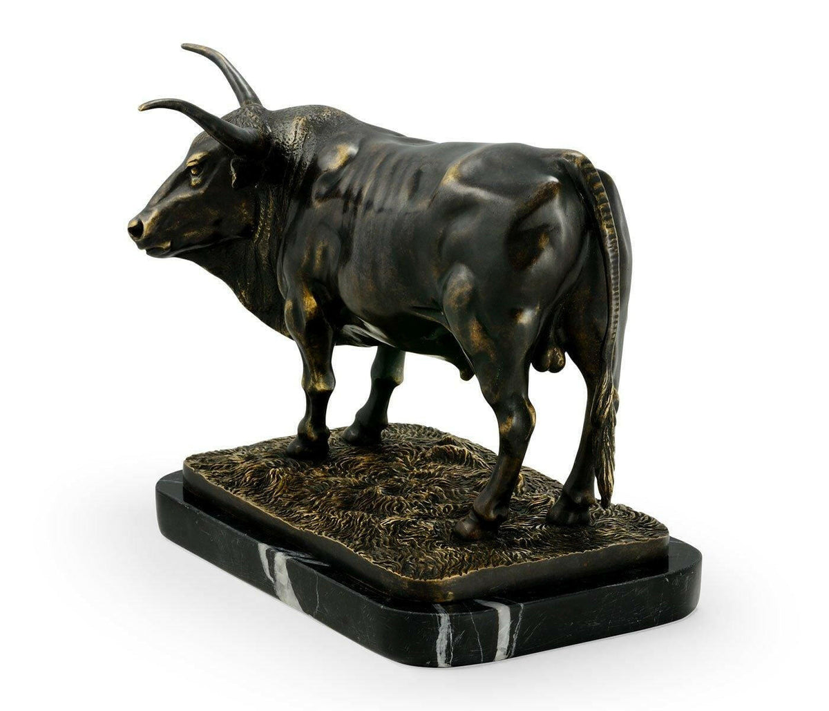 Jonathan Charles Longhorn Bull in Bronze.