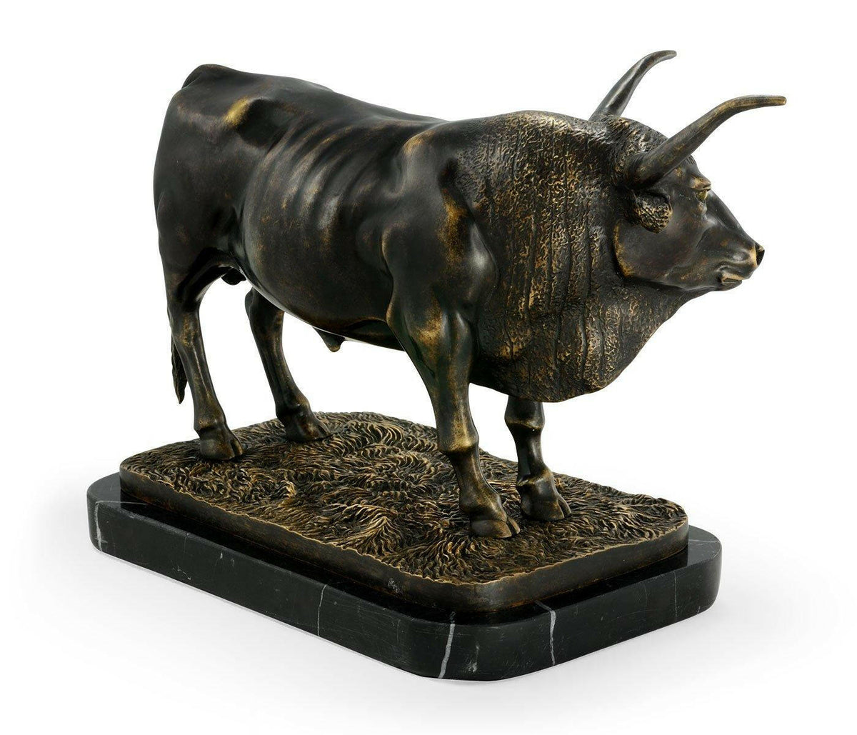 Jonathan Charles Longhorn Bull in Bronze.