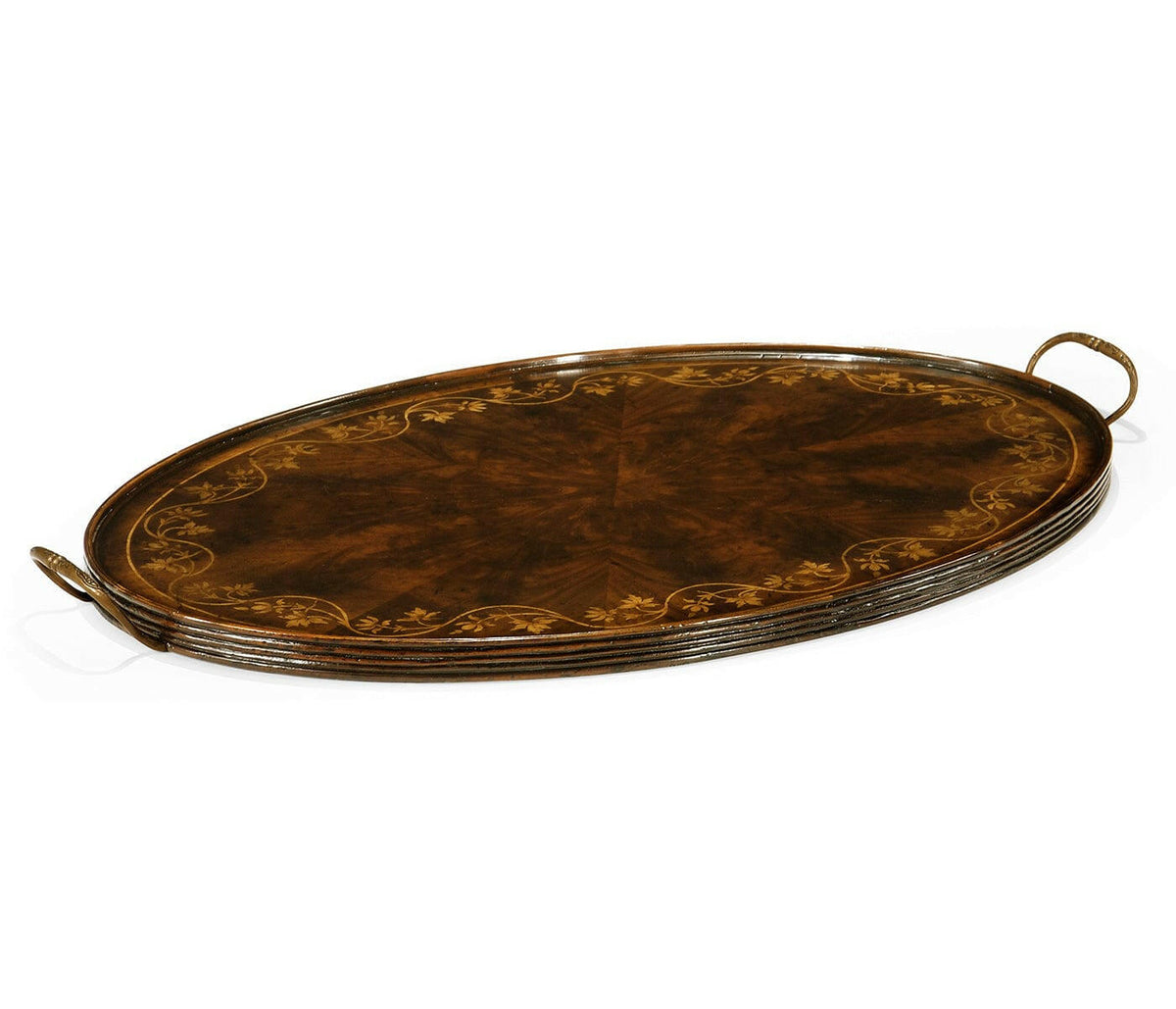 Jonathan Charles Oval Serving Tray Georgian.