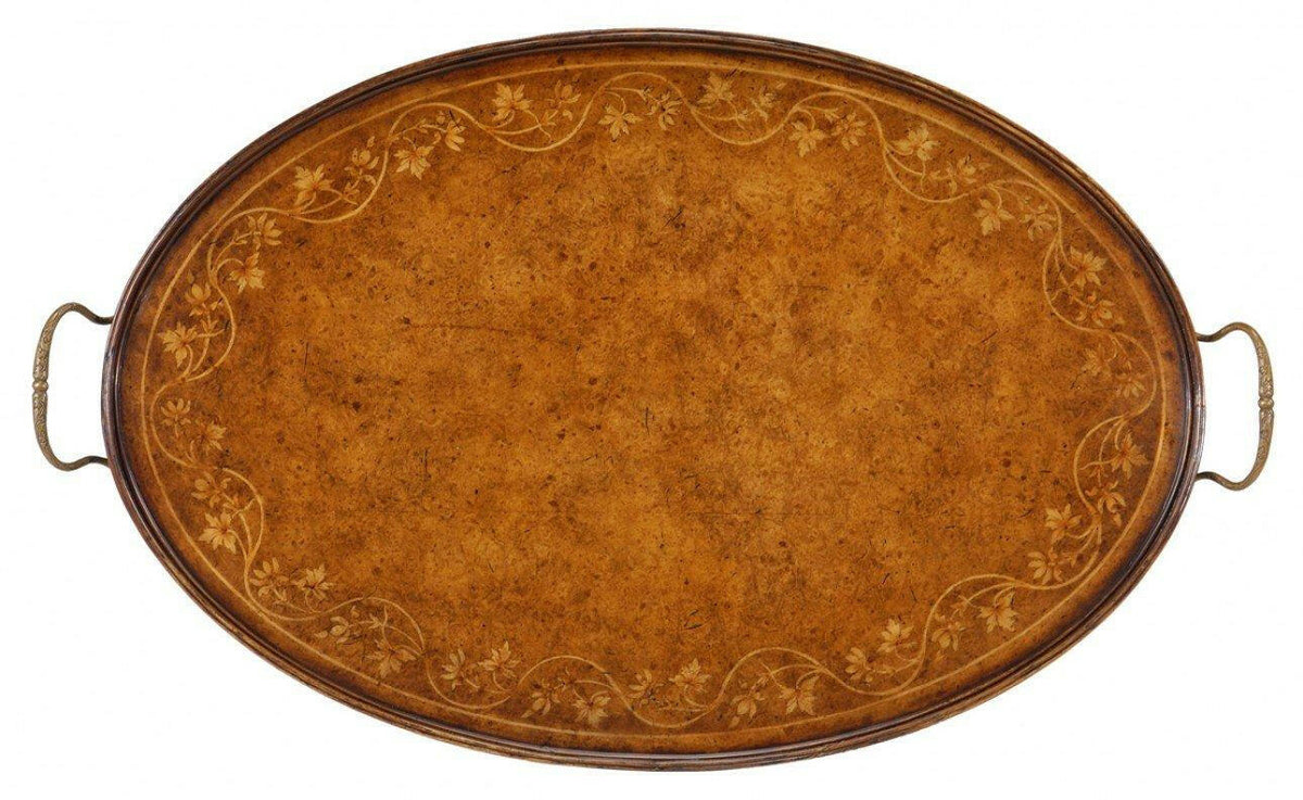 Jonathan Charles Oval Serving Tray Monarch.