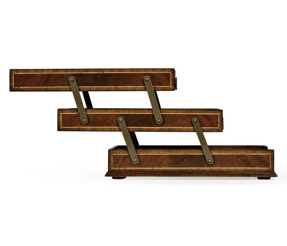 Jonathan Charles Triple Letter Tray Victorian.