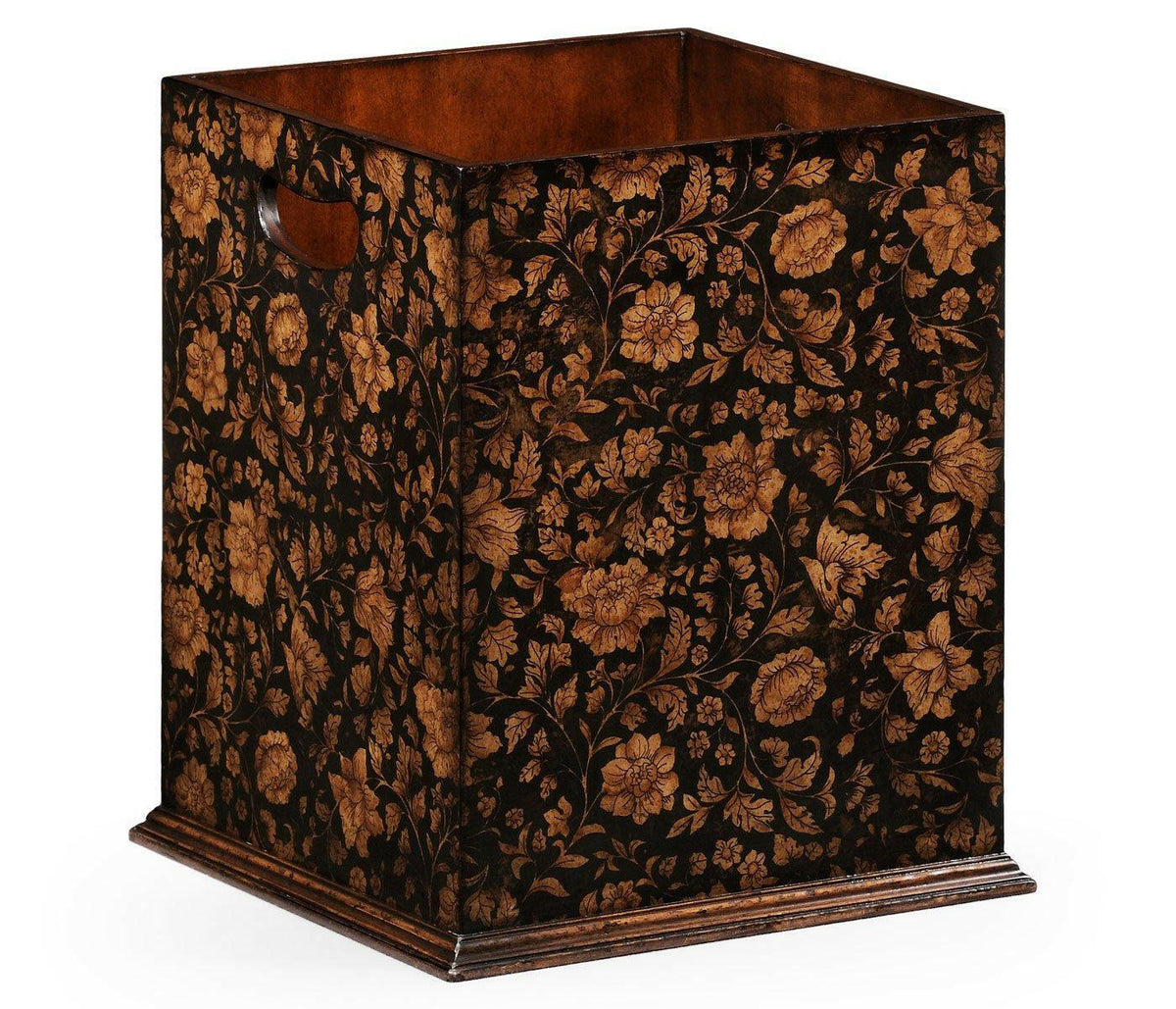 Jonathan Charles Waste Basket Regency - Black.