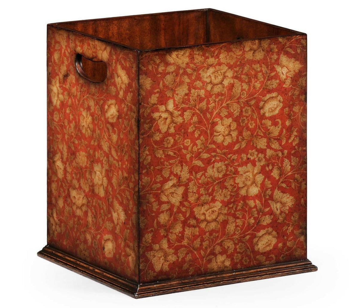 Jonathan Charles Waste Basket Regency - Red.