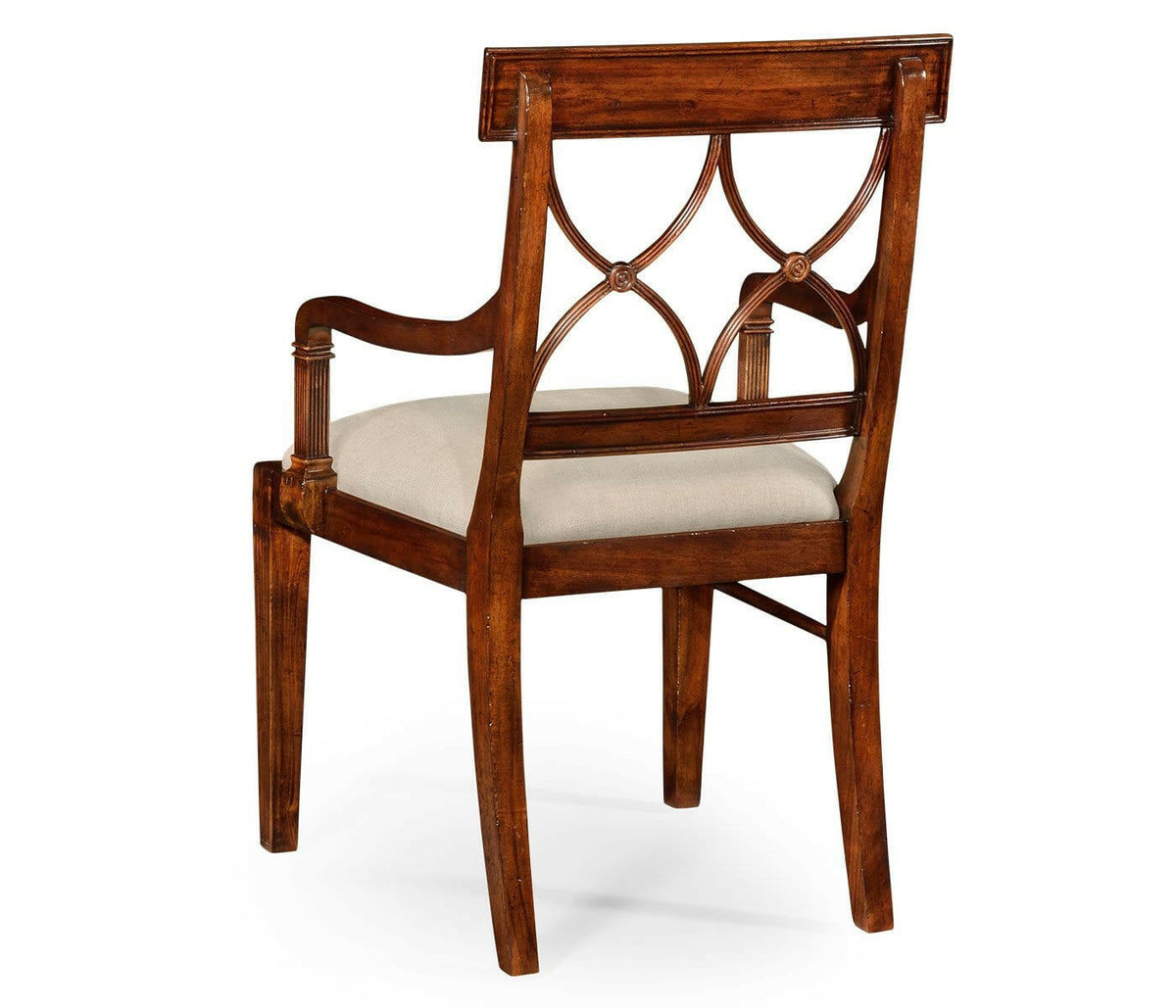 Jonathan Charles Dining Armchair Georgian in Antique Mahogany - Mazo.