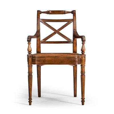 Jonathan Charles Dining Jonathan Charles Dining Armchair Monarch with Cross Frame House of Isabella UK