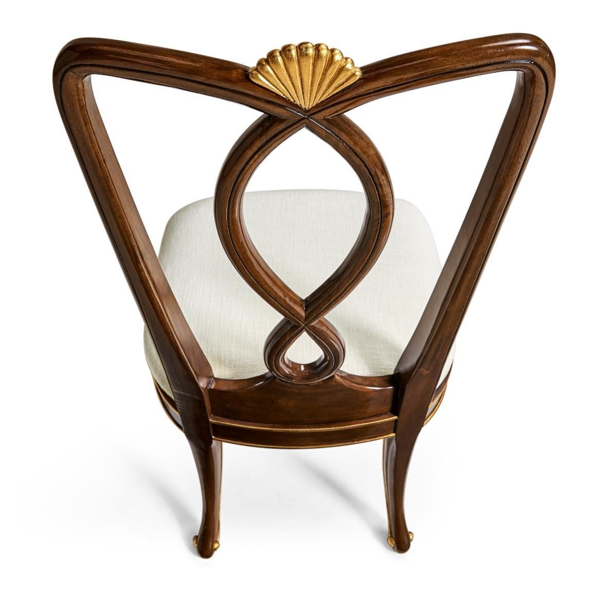 Jonathan Charles Dining Chair Biedermeier in Mahogany - Shambala.