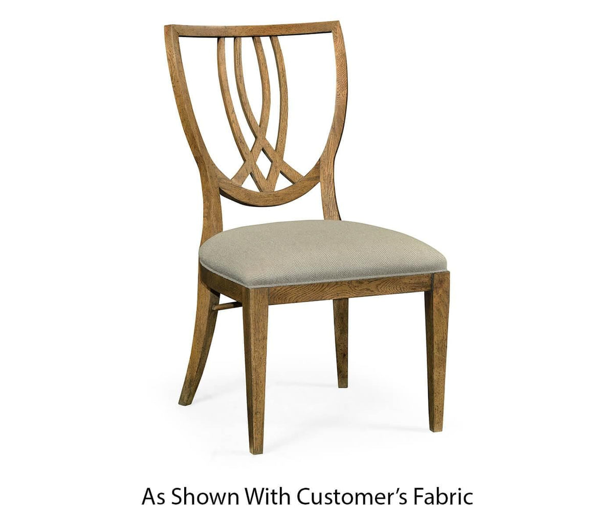 Jonathan Charles Dining Chair English Shield Back in Com.