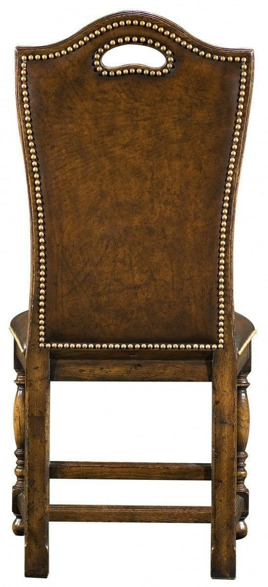 Jonathan Charles Dining Chair Forest in Tudor Oak.