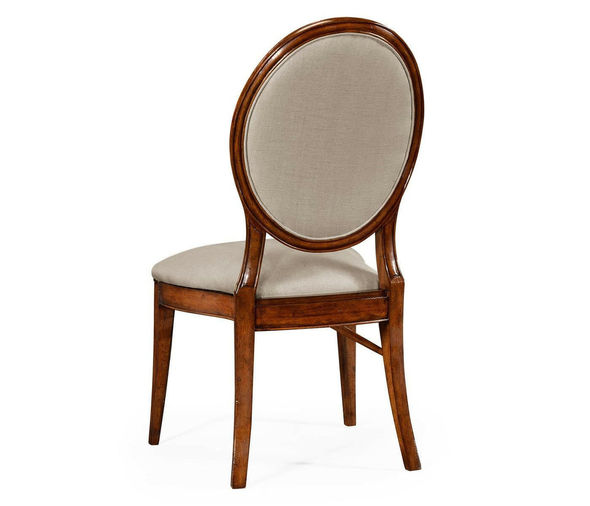 Jonathan Charles Dining Chair Monarch Spoon Back in Walnut - Mazo.