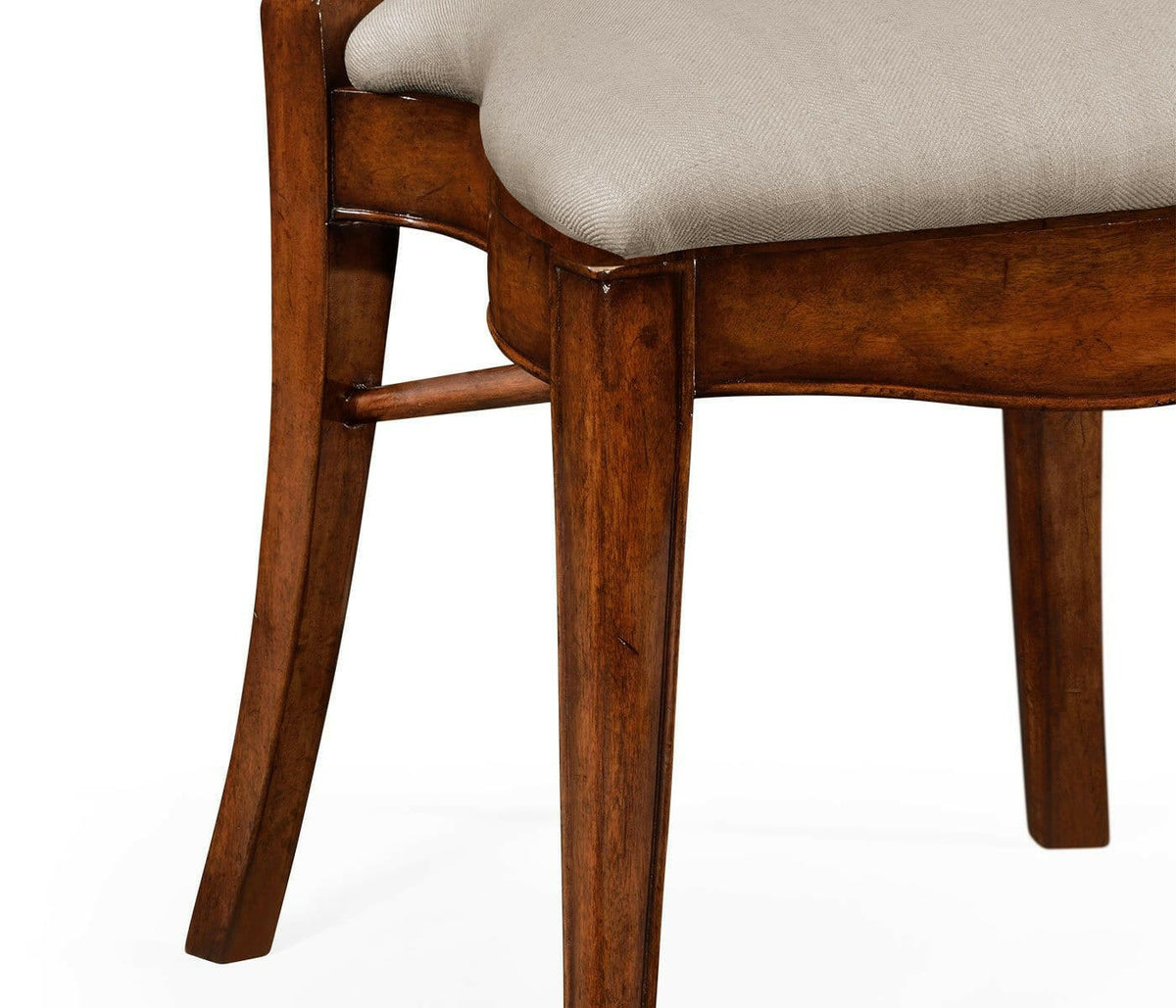 Jonathan Charles Dining Chair Monarch Spoon Back in Walnut - Mazo.