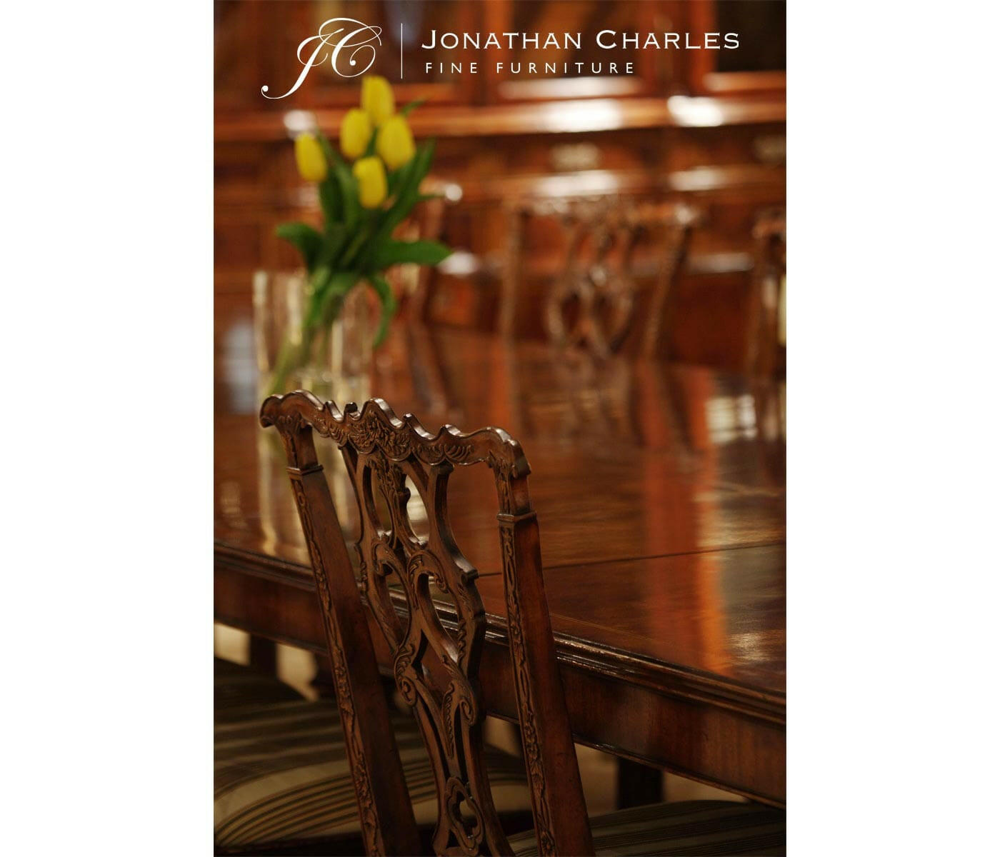 Jonathan Charles Dining Jonathan Charles Dining Chair Rococo - Mazo House of Isabella UK