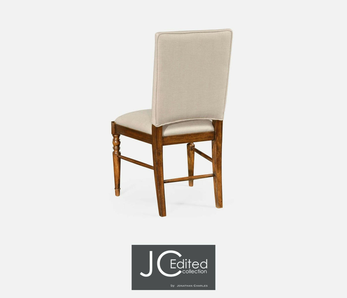 Jonathan Charles Dining Chair Rustic in Mazo - Country Walnut.