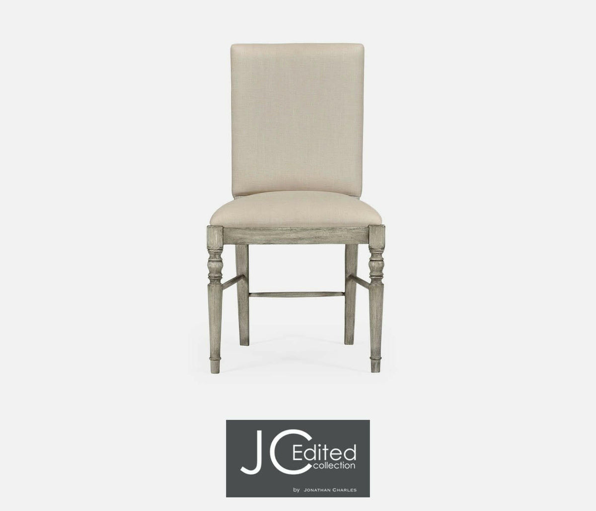 Jonathan Charles Dining Chair Rustic in Mazo - Rustic Grey.