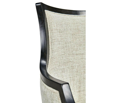 Jonathan Charles Dining Jonathan Charles Dining Chair with Arms Smoked Grey Eucalyptus in Shambala House of Isabella UK