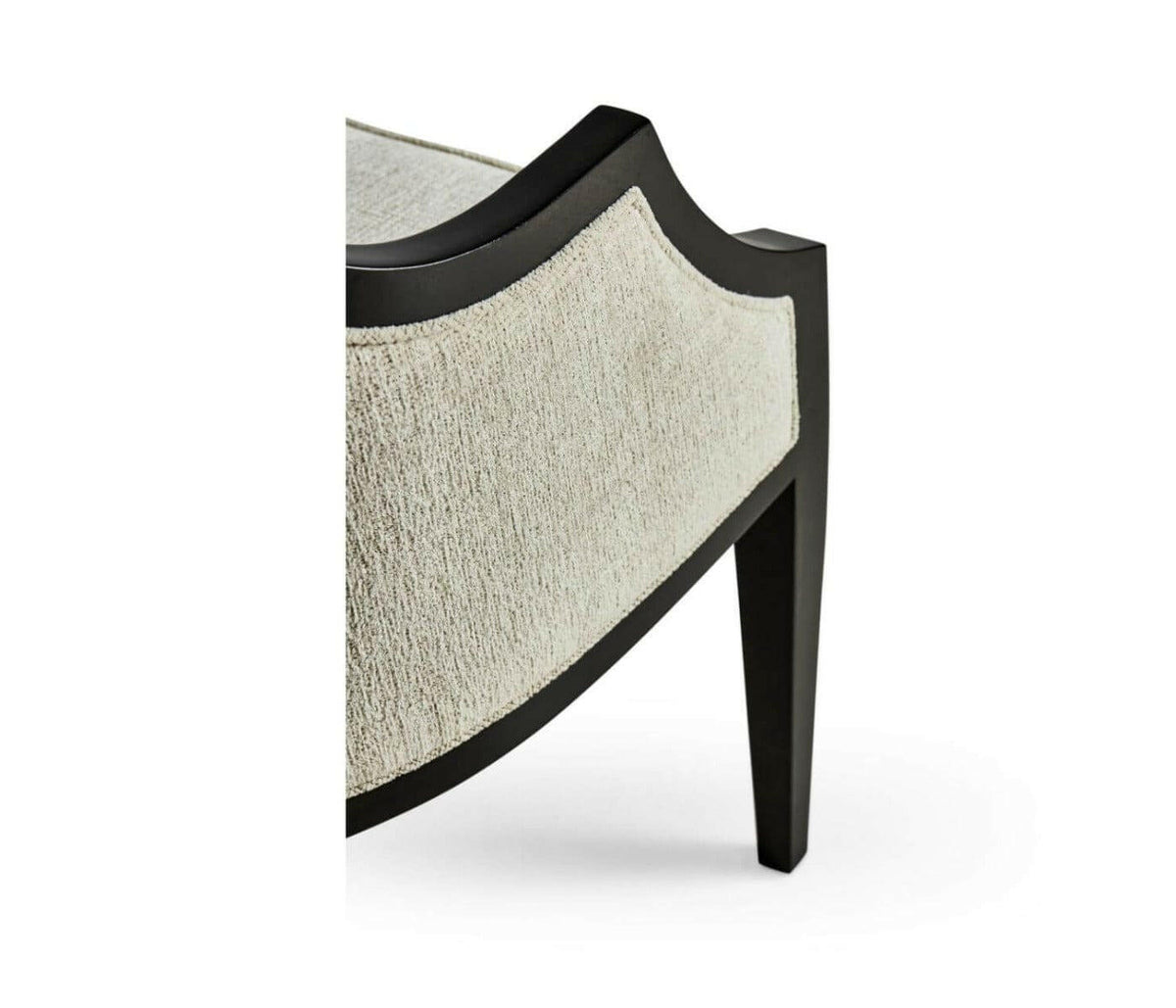 Jonathan Charles Dining Chair with Arms Smoked Grey Eucalyptus in Shambala.