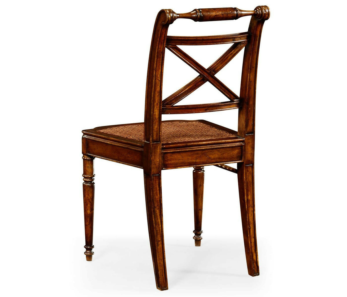 Jonathan Charles Dining Side Chair Monarch with Cross Frame.