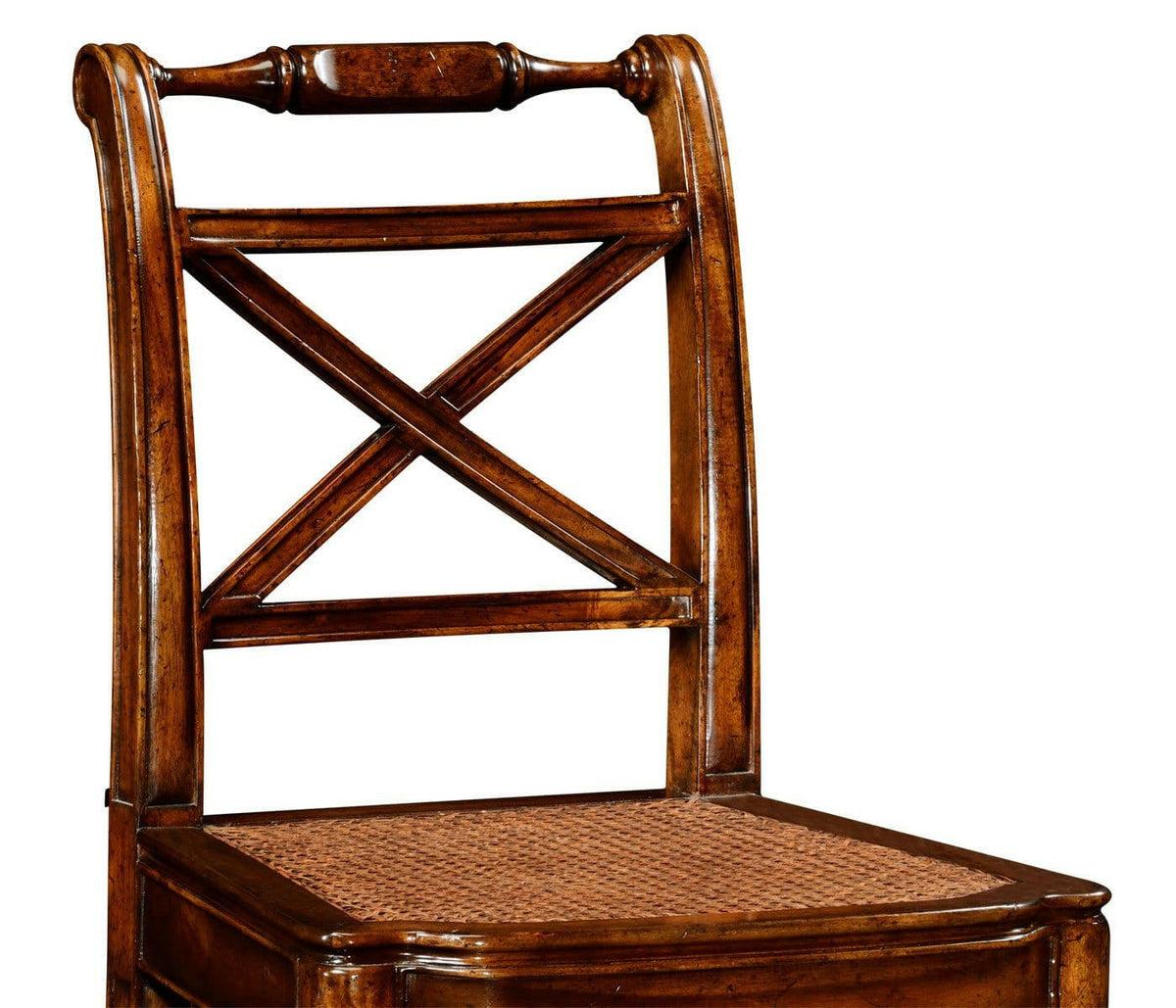 Jonathan Charles Dining Side Chair Monarch with Cross Frame.