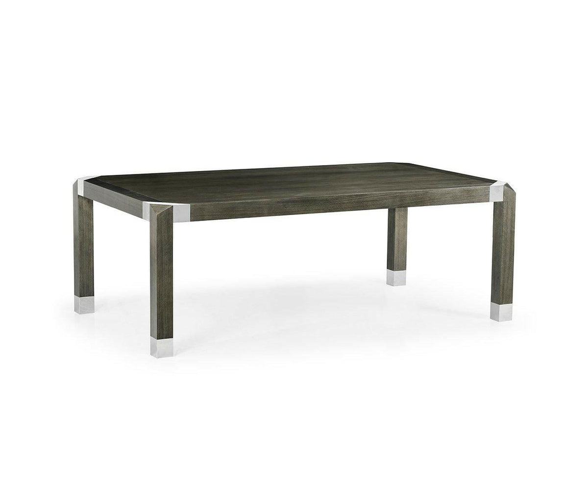 Jonathan Charles Dining Table in Grey Walnut - Small.