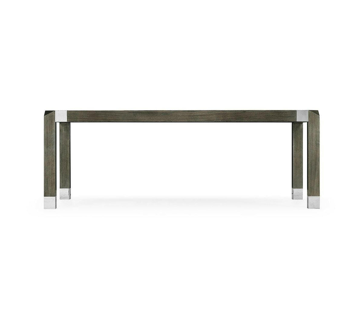 Jonathan Charles Dining Table in Grey Walnut - Small.