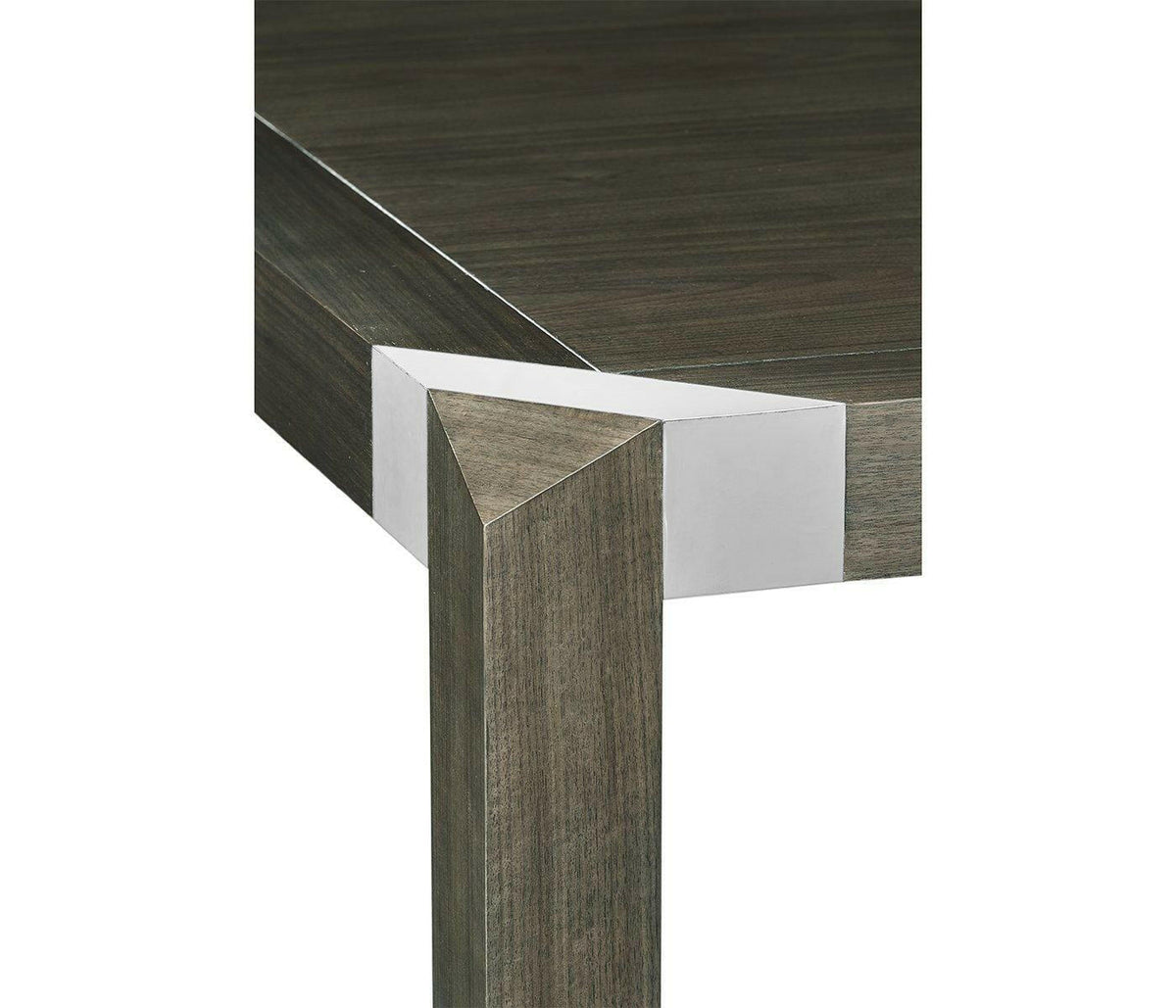 Jonathan Charles Dining Table in Grey Walnut - Small.