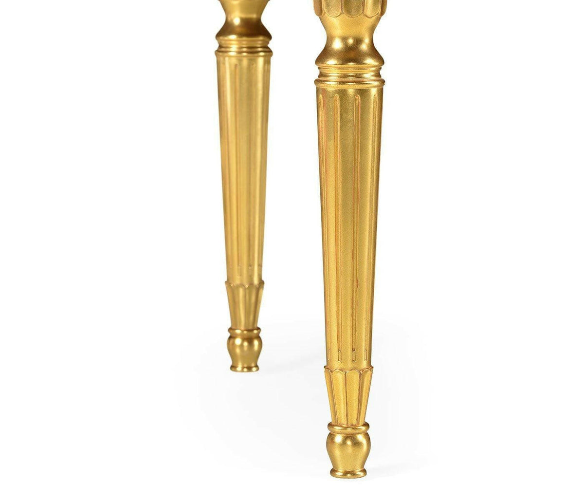 Jonathan Charles Dining Table Louis Xv with Gilded Base.